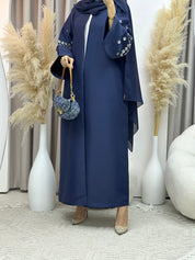 C Blue Ramadan Eid Abaya