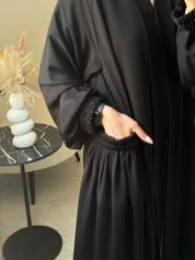 C 01-03 Black Umrah Abaya