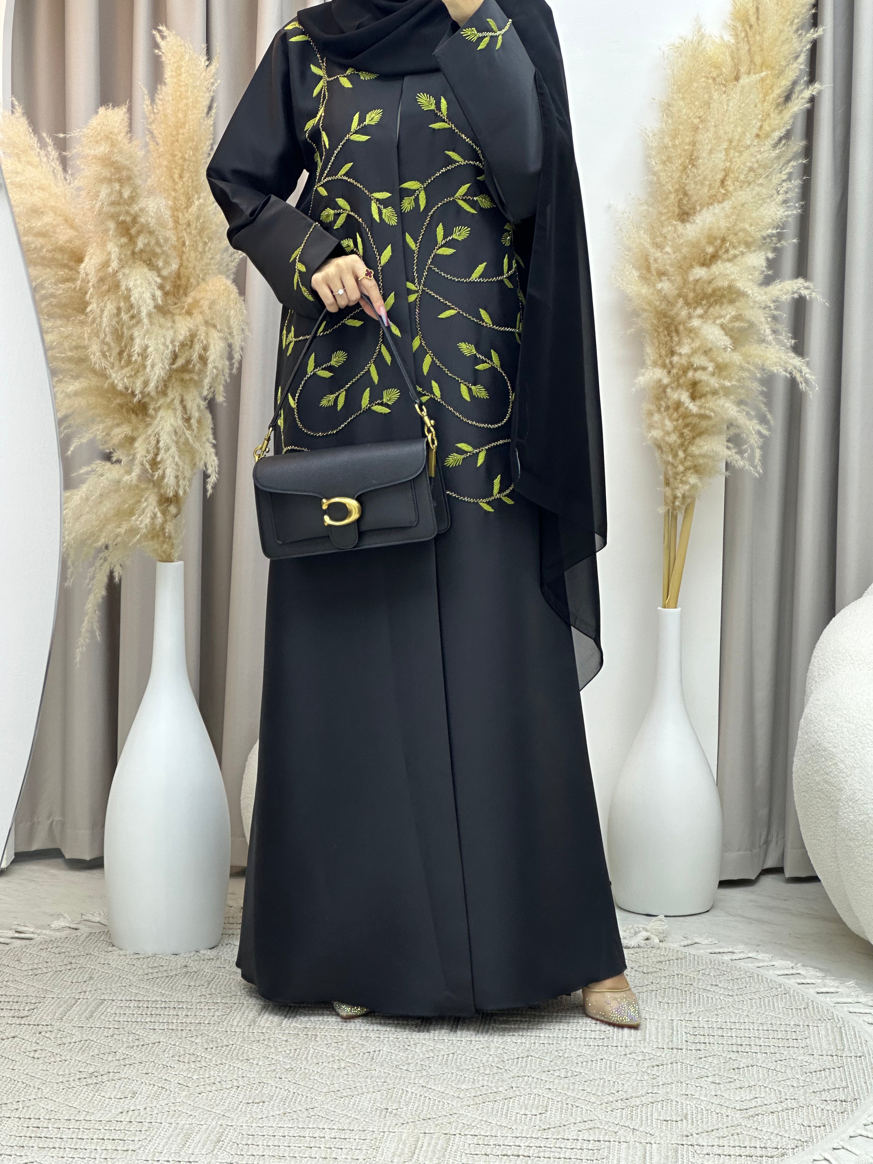 C Ramadan Black Eid Abaya 71