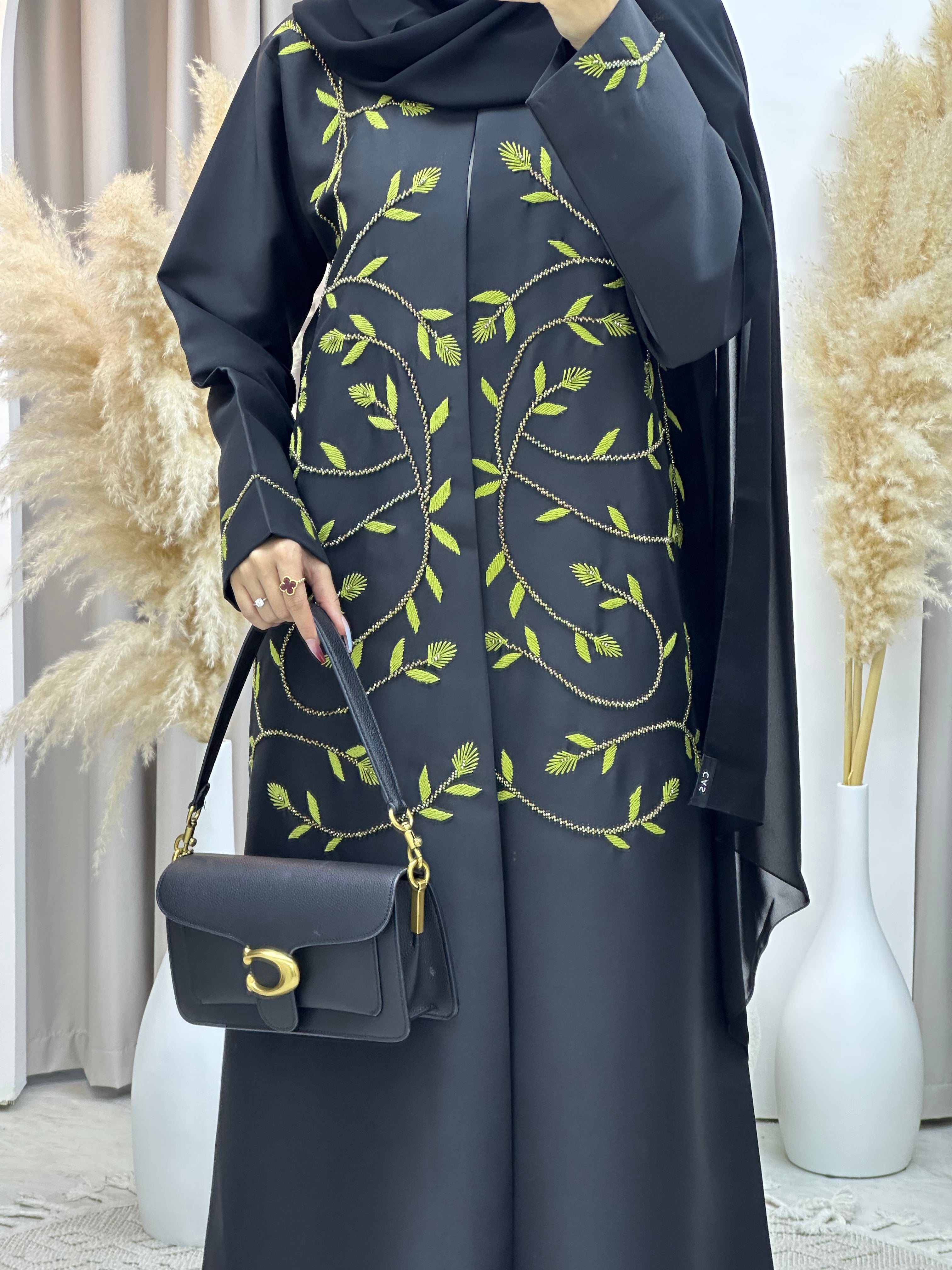 C Ramadan Black Eid Abaya 71