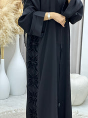 C 0483 Black Work Abaya