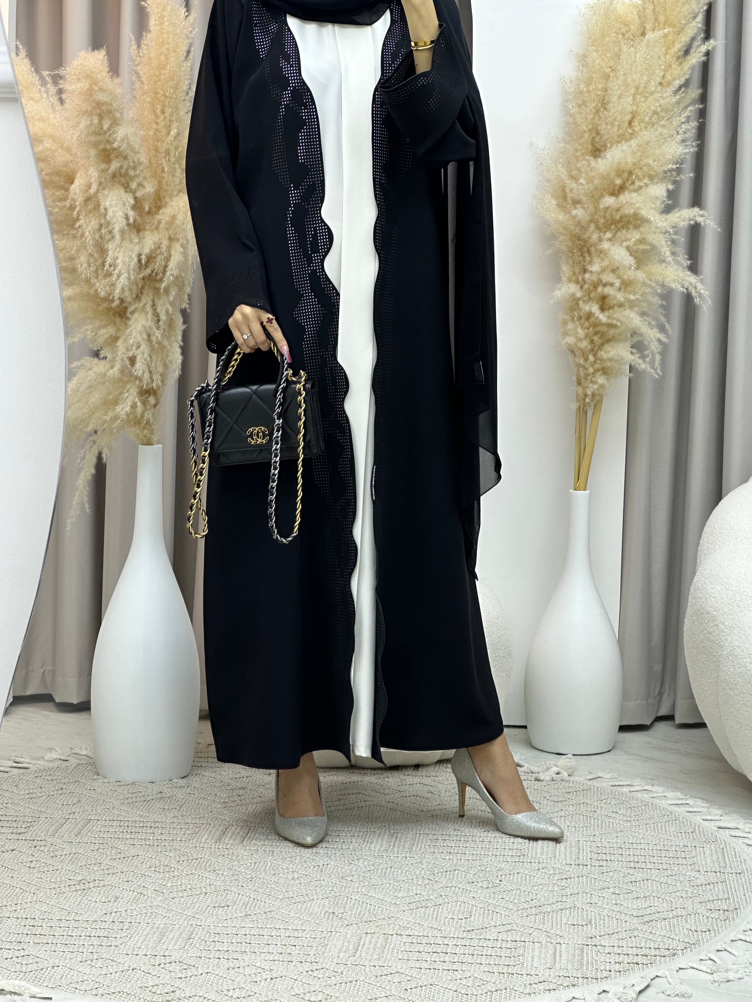 C Ramadan Black Eid Abaya 74