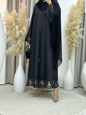 C Ramadan Black Eid Abaya 75
