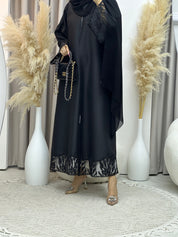 C Ramadan Black Eid Abaya 75