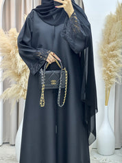C Ramadan Black Eid Abaya 75