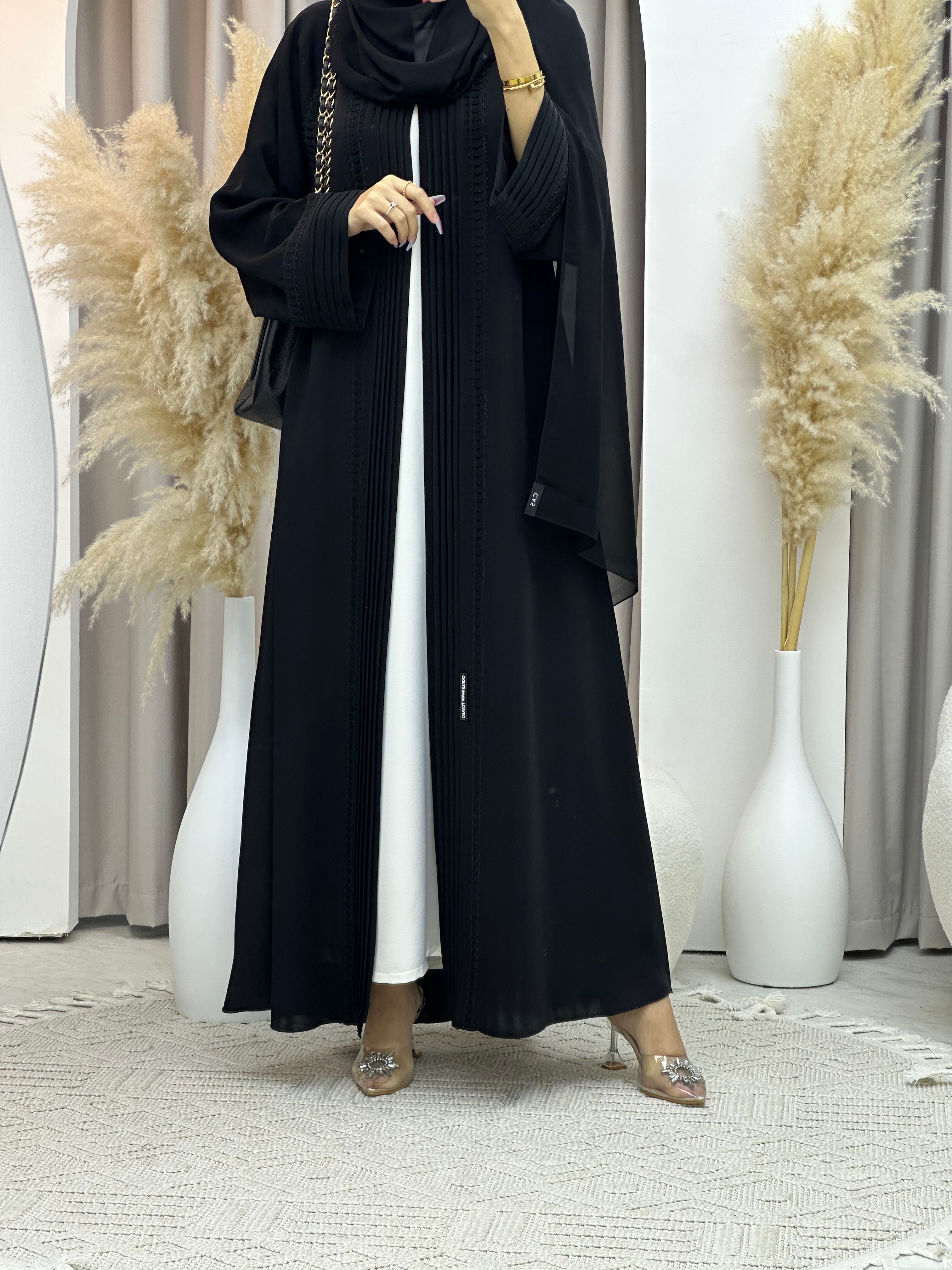 C Ramadan Black Eid Abaya 76