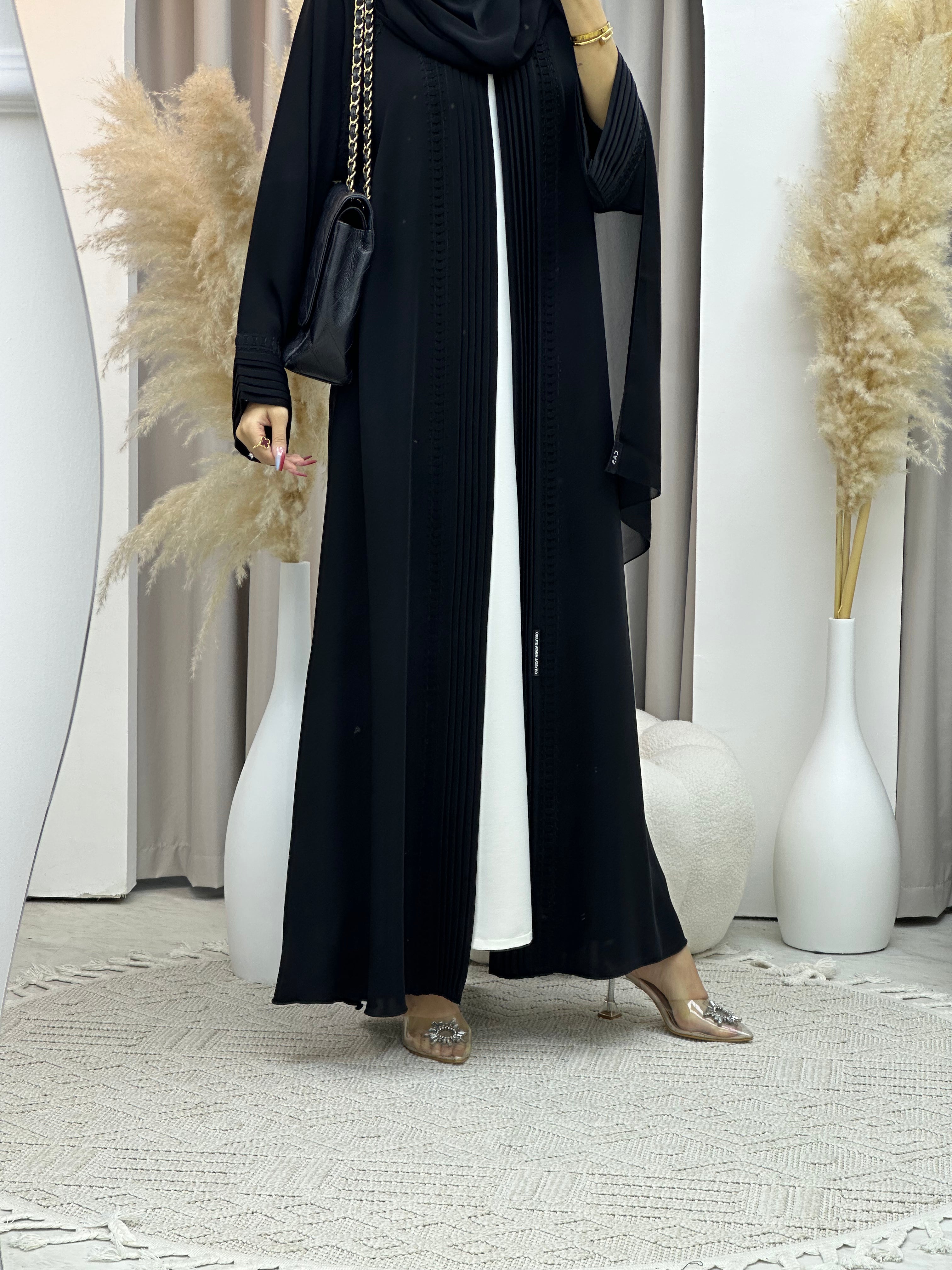 C Ramadan Black Eid Abaya 76