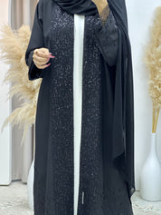 C Ramadan Black Eid Abaya 77