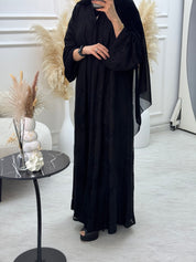 C 1071 Black Abaya