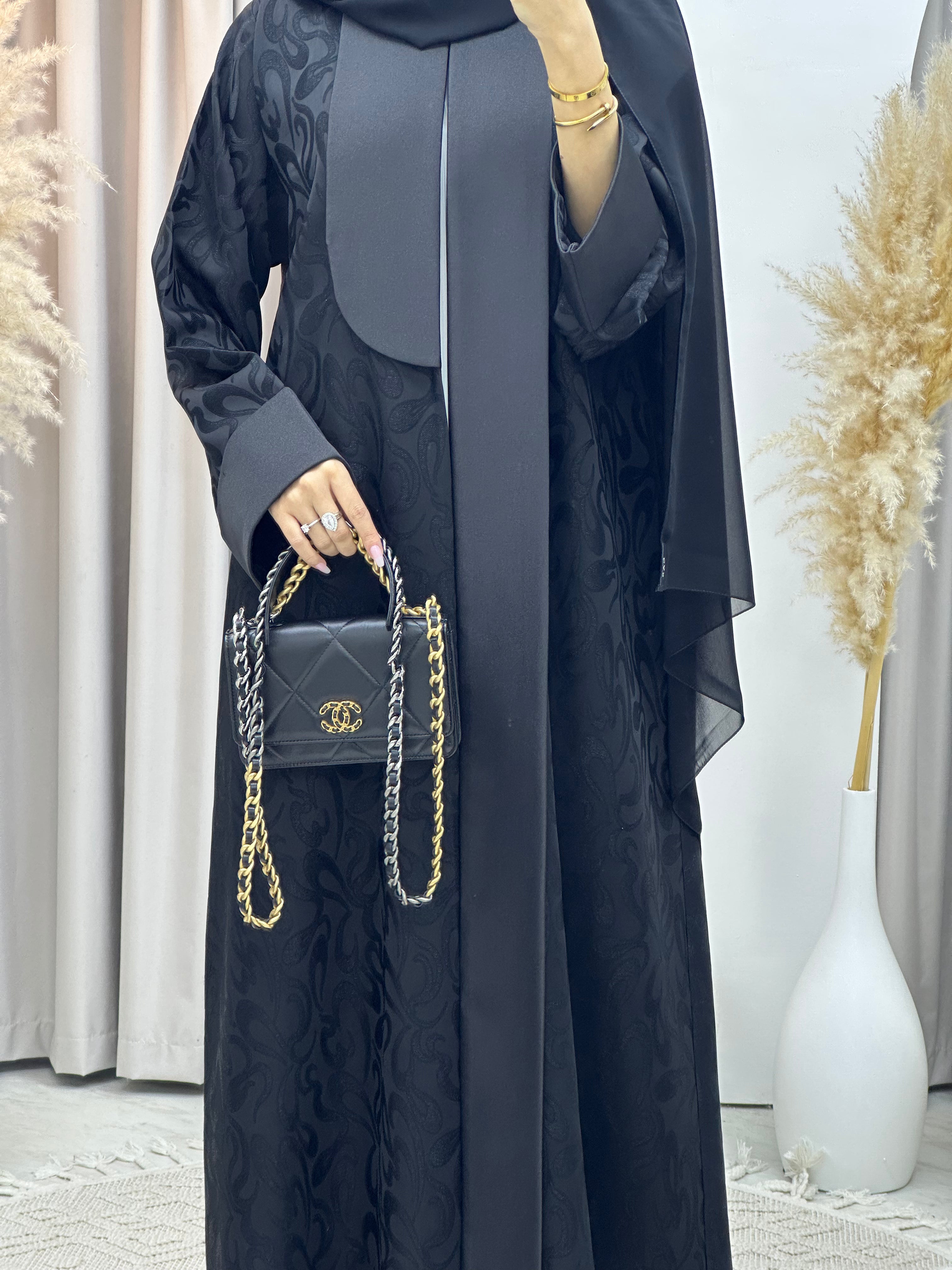 C Ramadan Black Eid Abaya 81