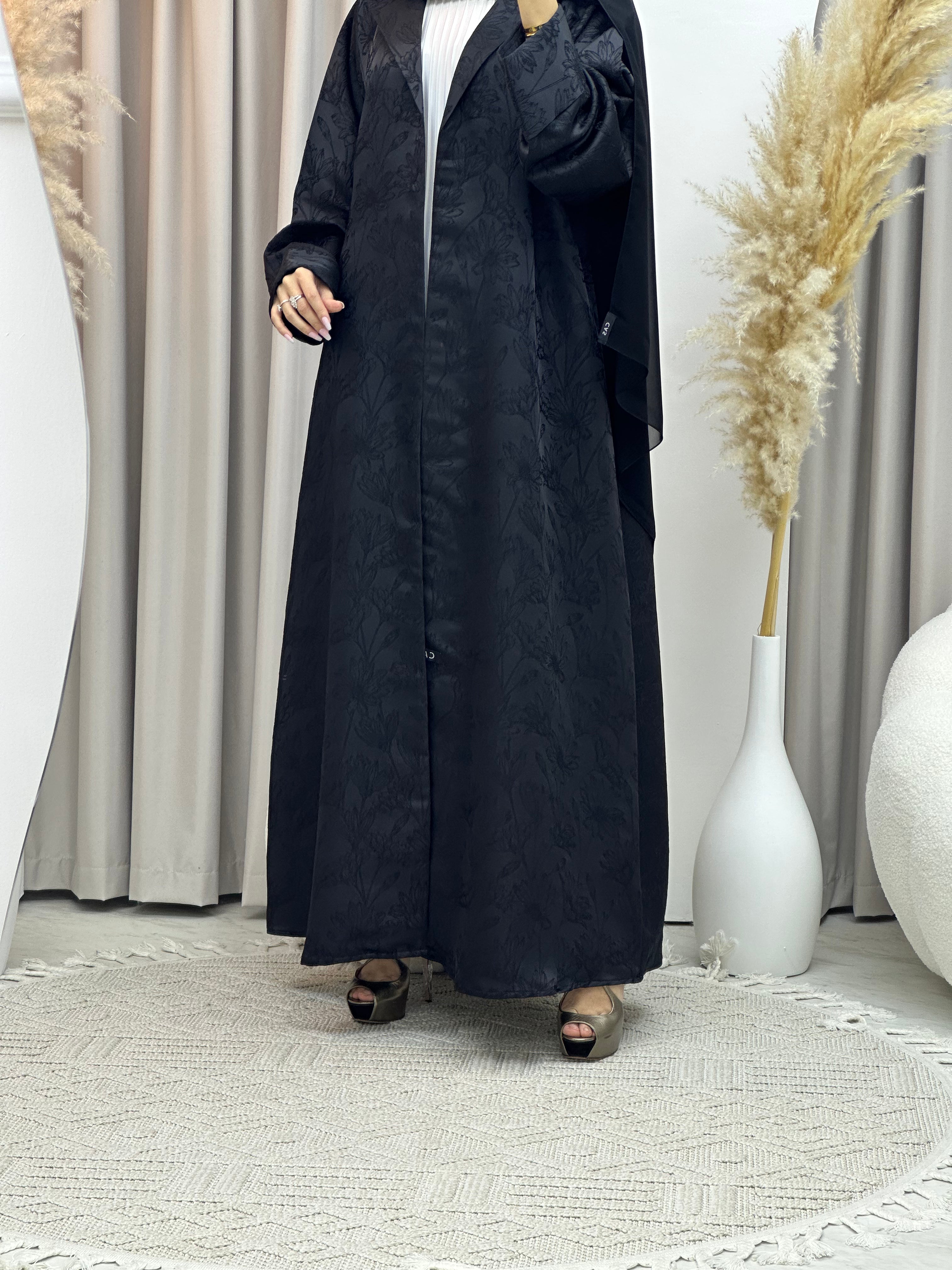 C Ramadan Black Eid Abaya 83