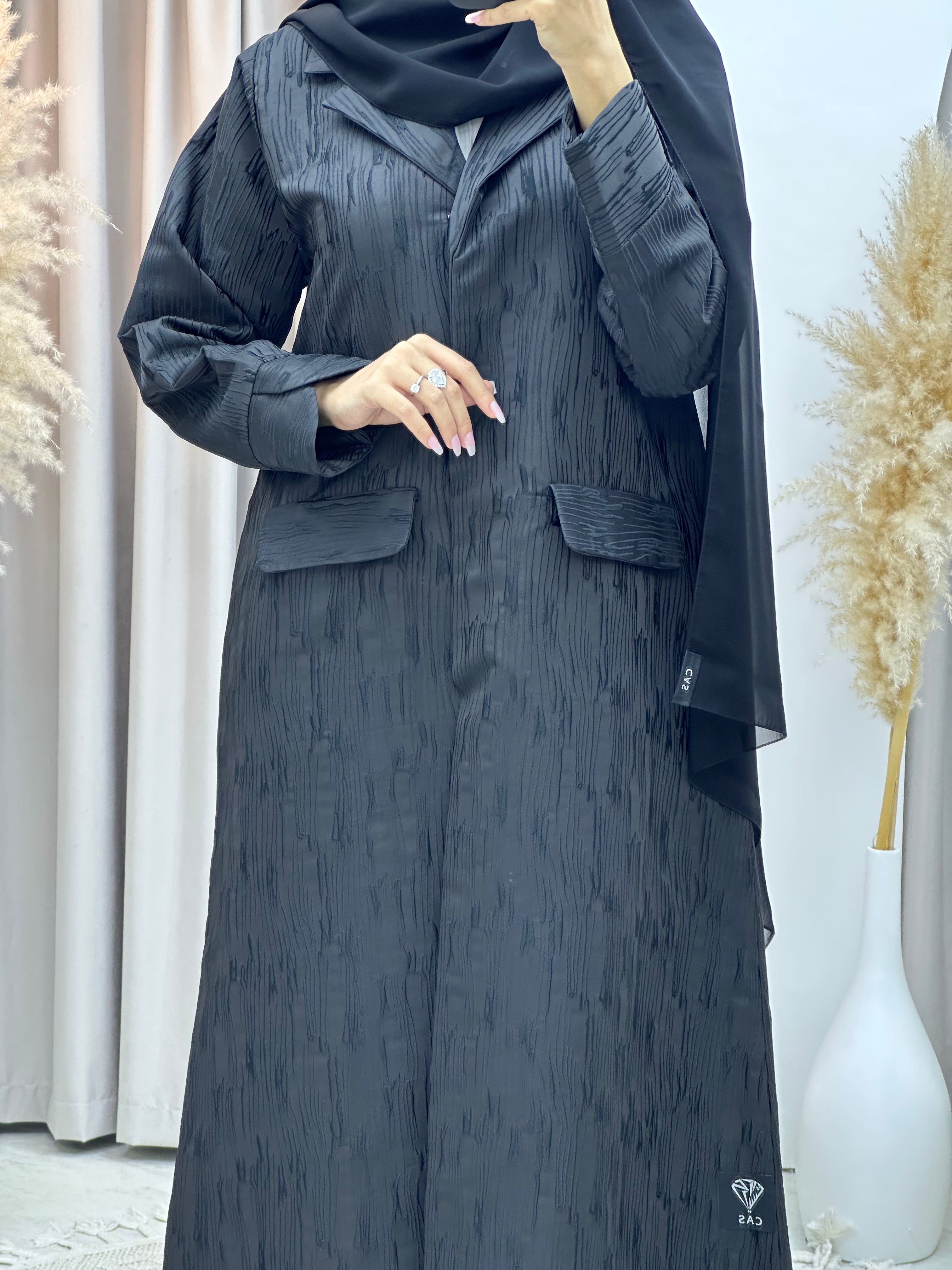 عباية رمضان سوداء للعيد 85