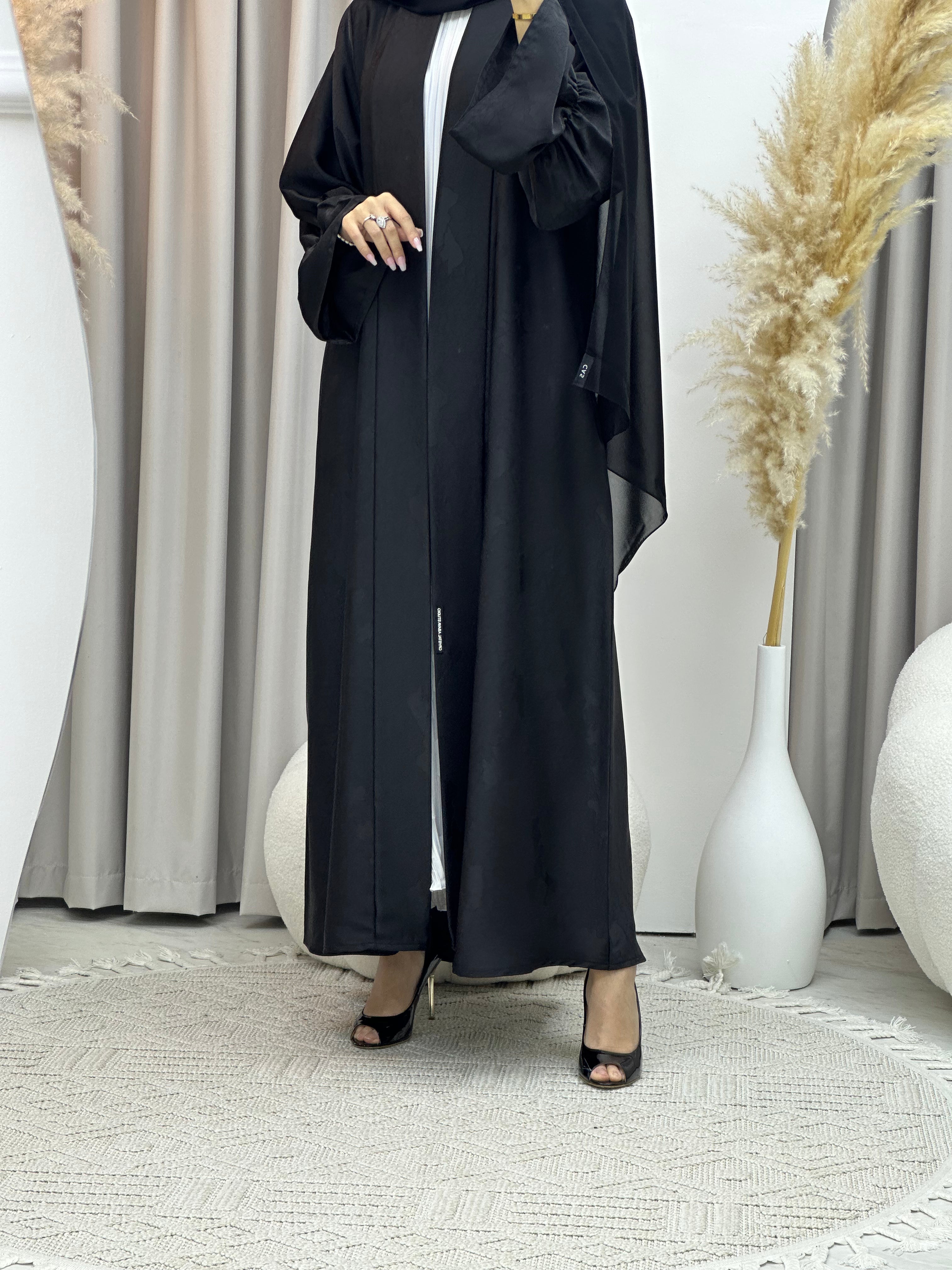 C Ramadan Black Eid Abaya 86