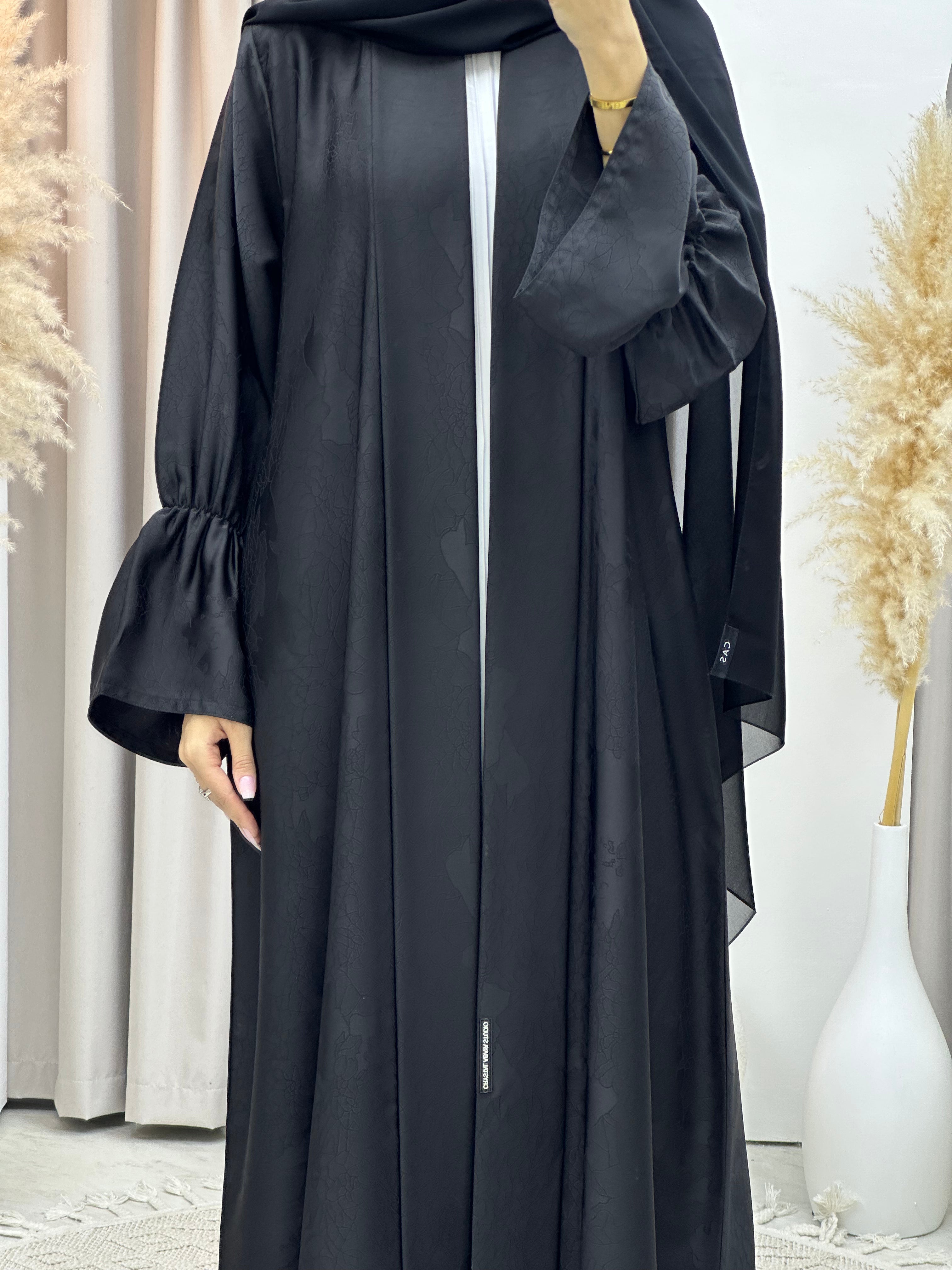 C Ramadan Black Eid Abaya 86