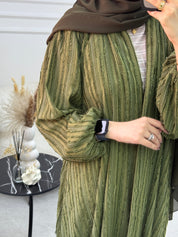 C 1091-02 Green Abaya