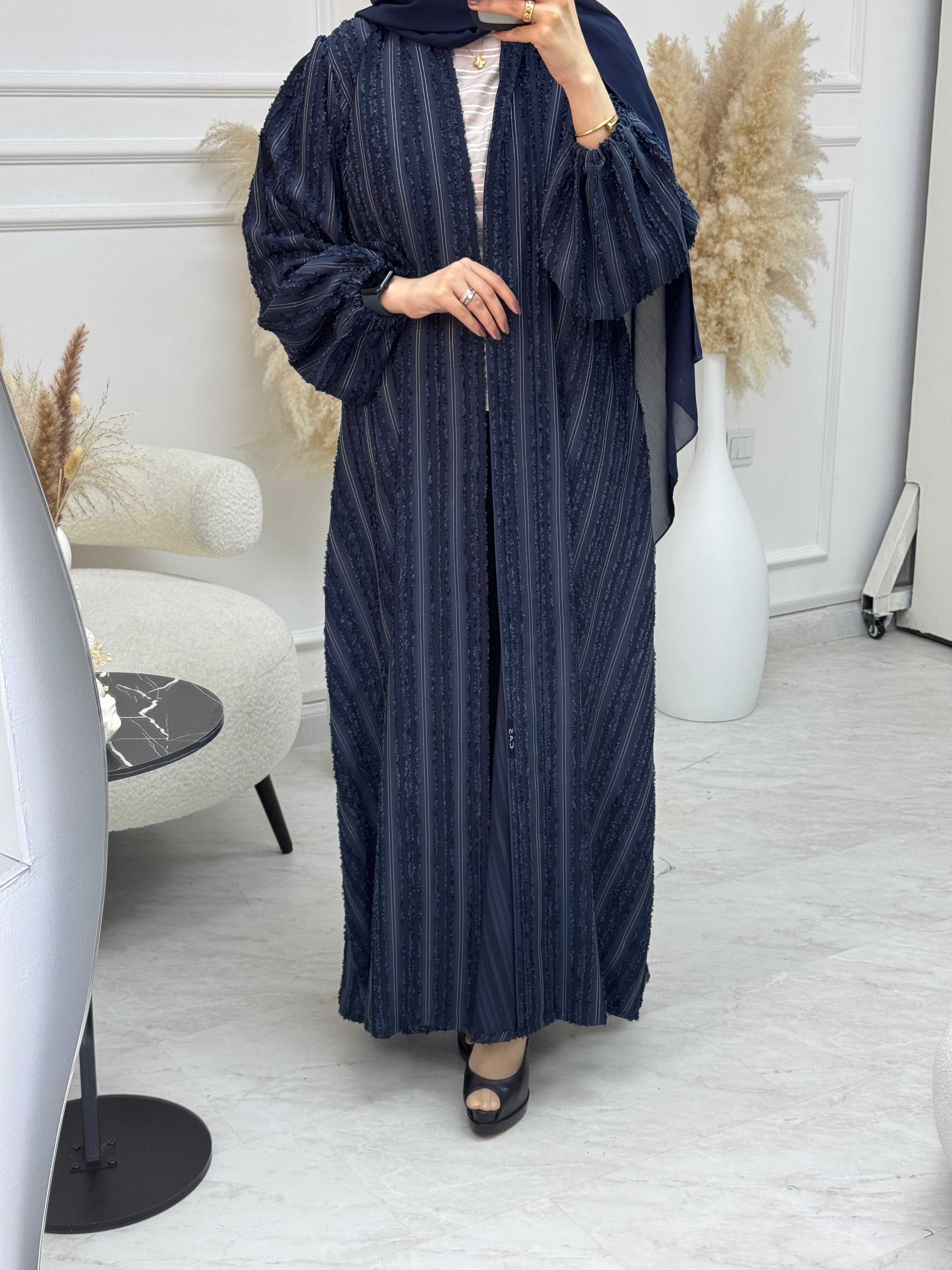 C 1091-04 Blue Abaya