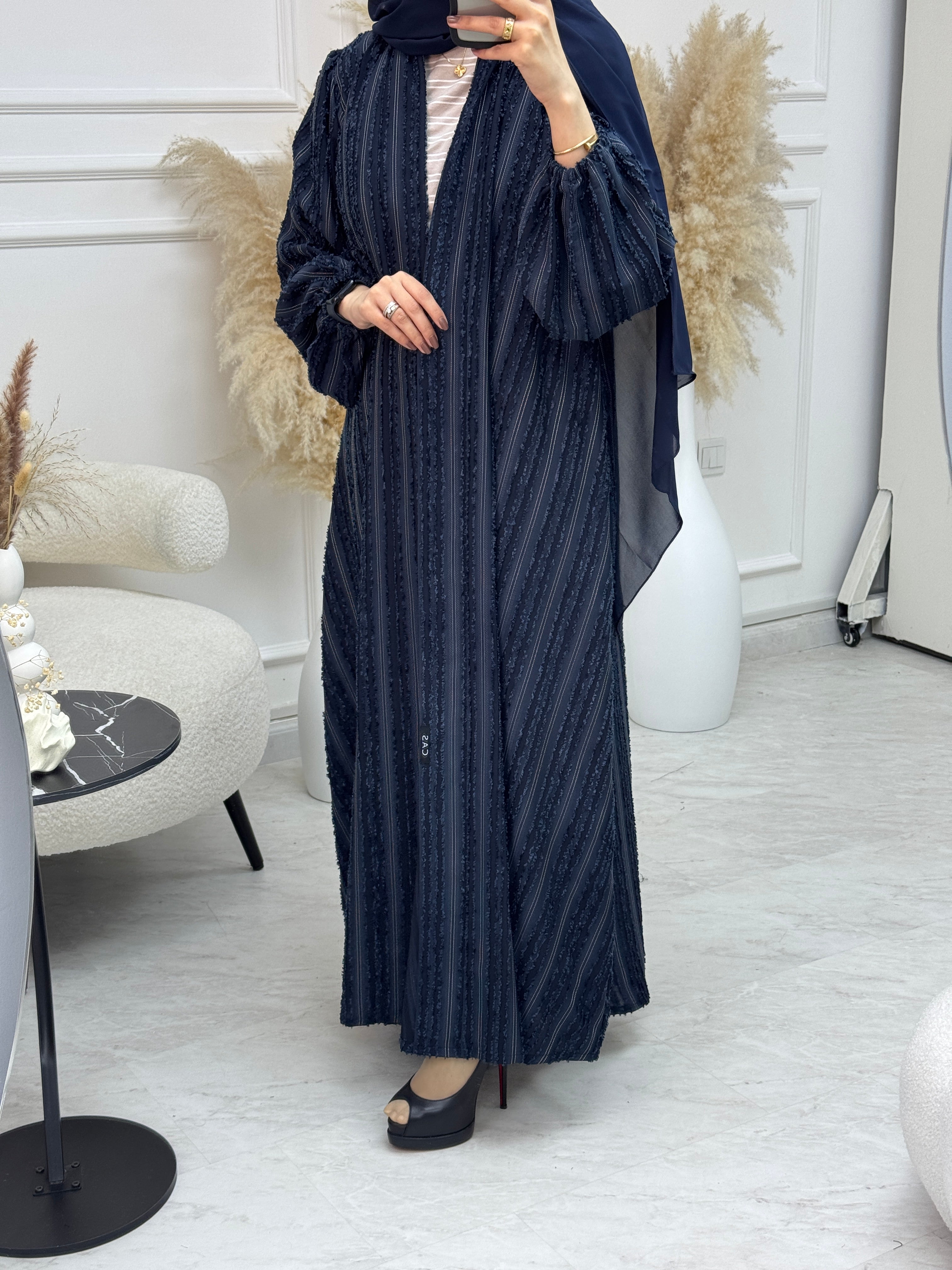 C 1091-04 Blue Abaya