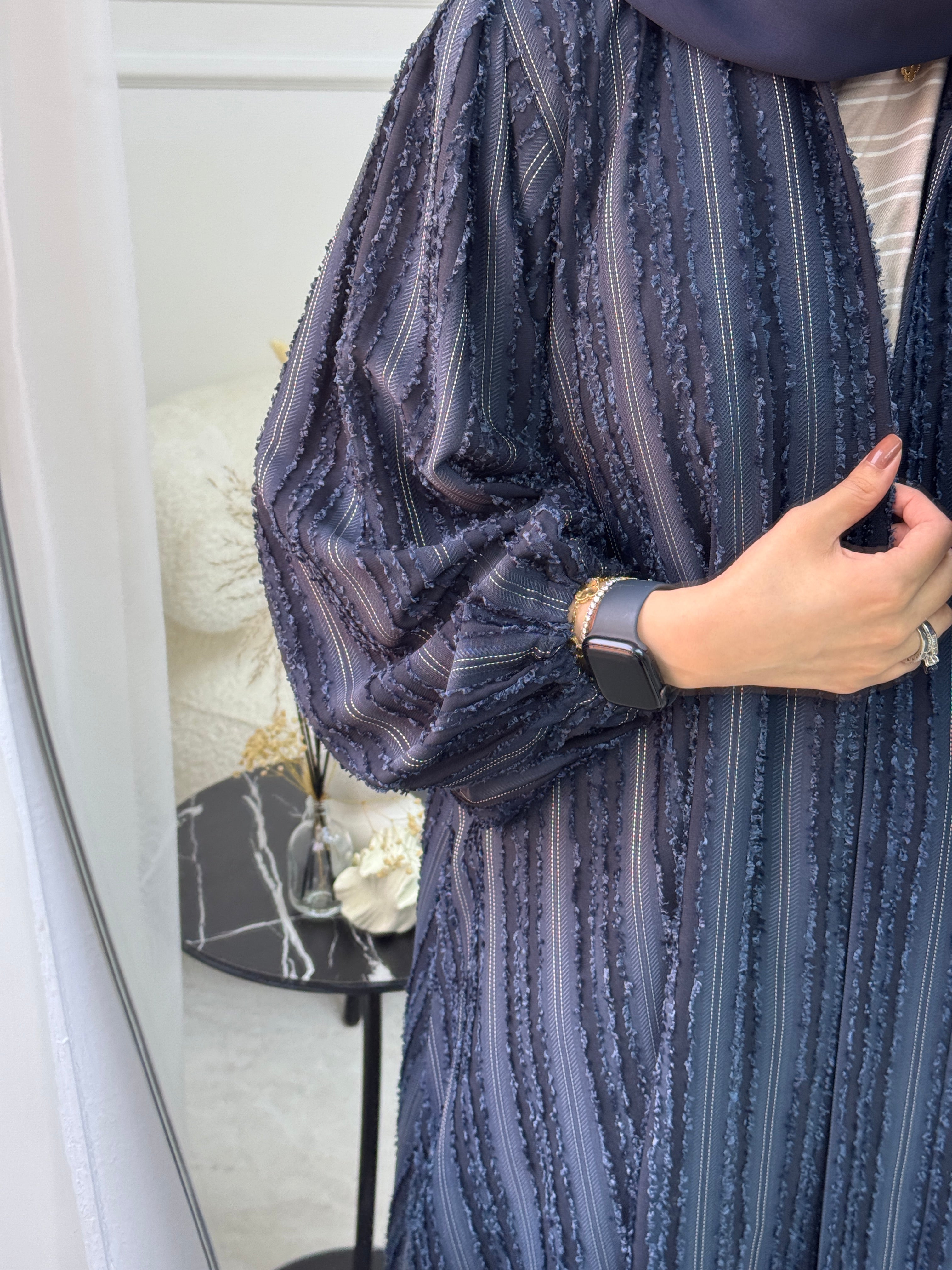C 1091-04 Blue Abaya