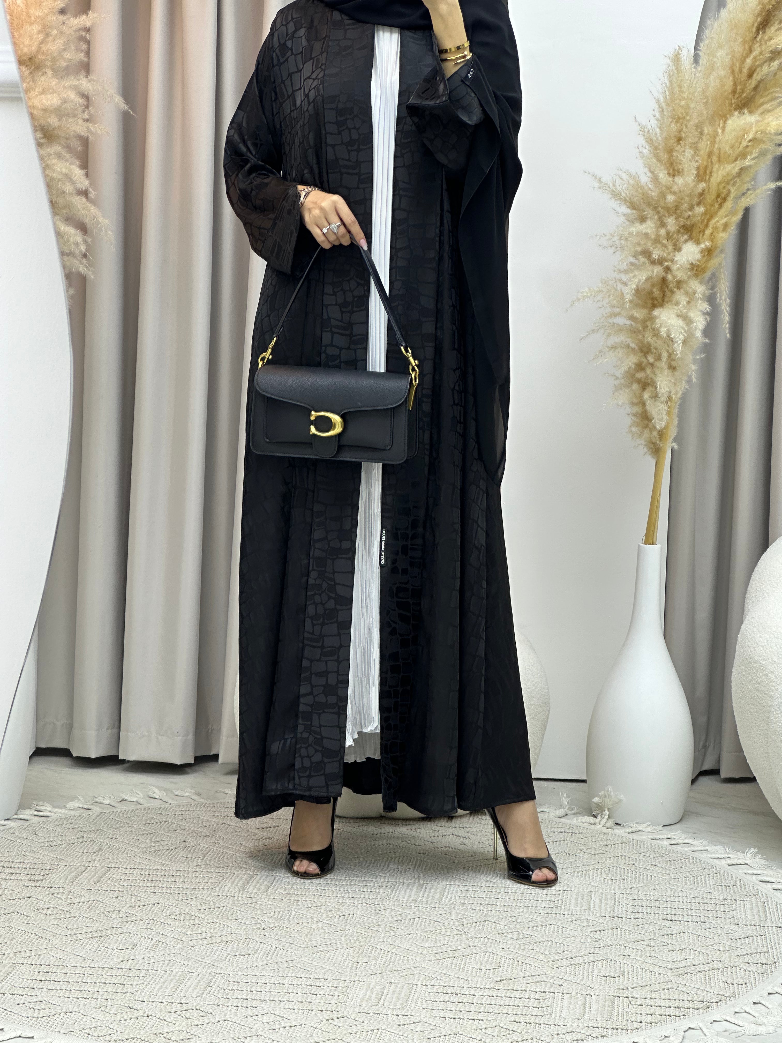C Ramadan Black Eid Abaya 89