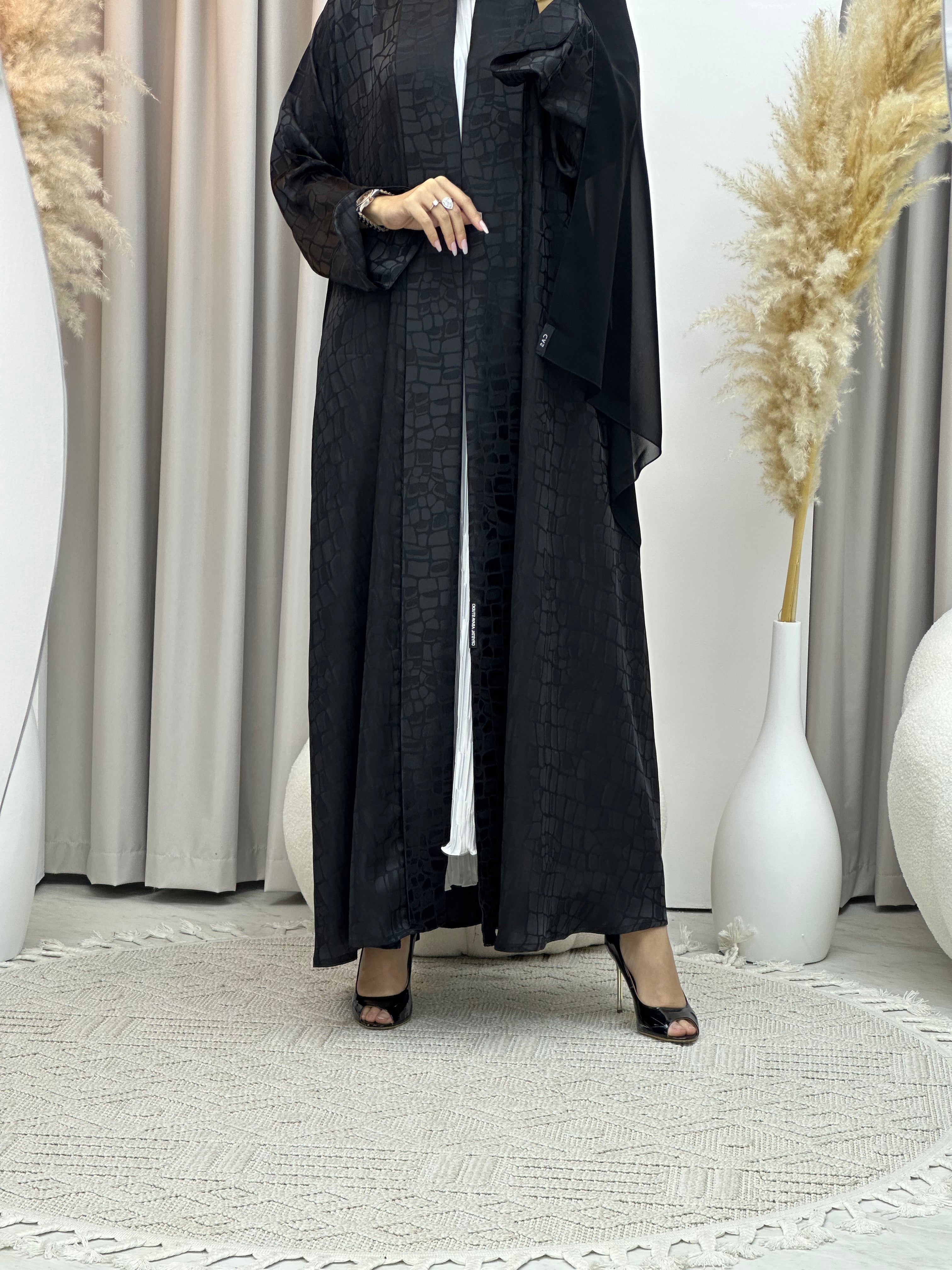C Ramadan Black Eid Abaya 89