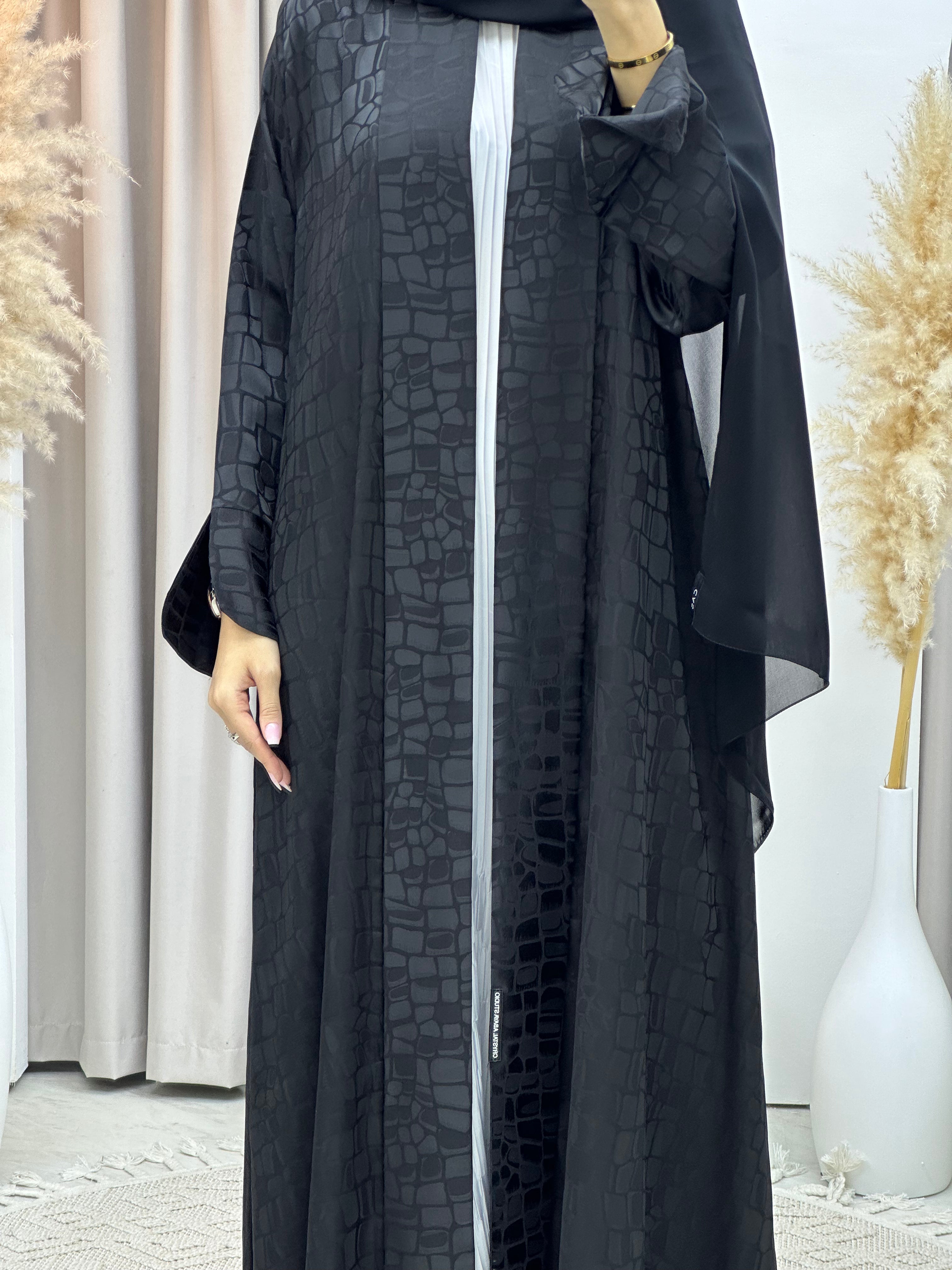 C Ramadan Black Eid Abaya 89