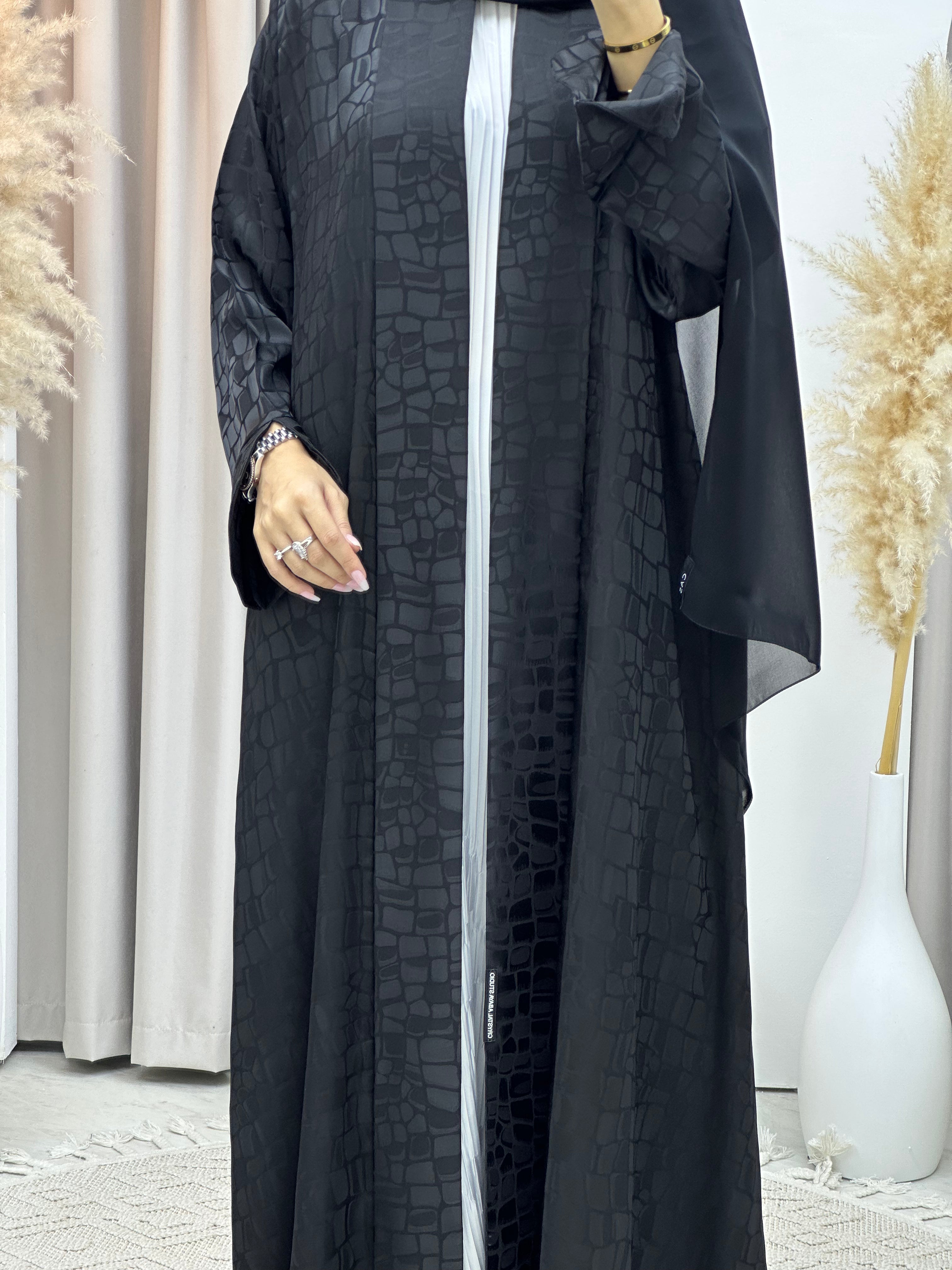 C Ramadan Black Eid Abaya 89