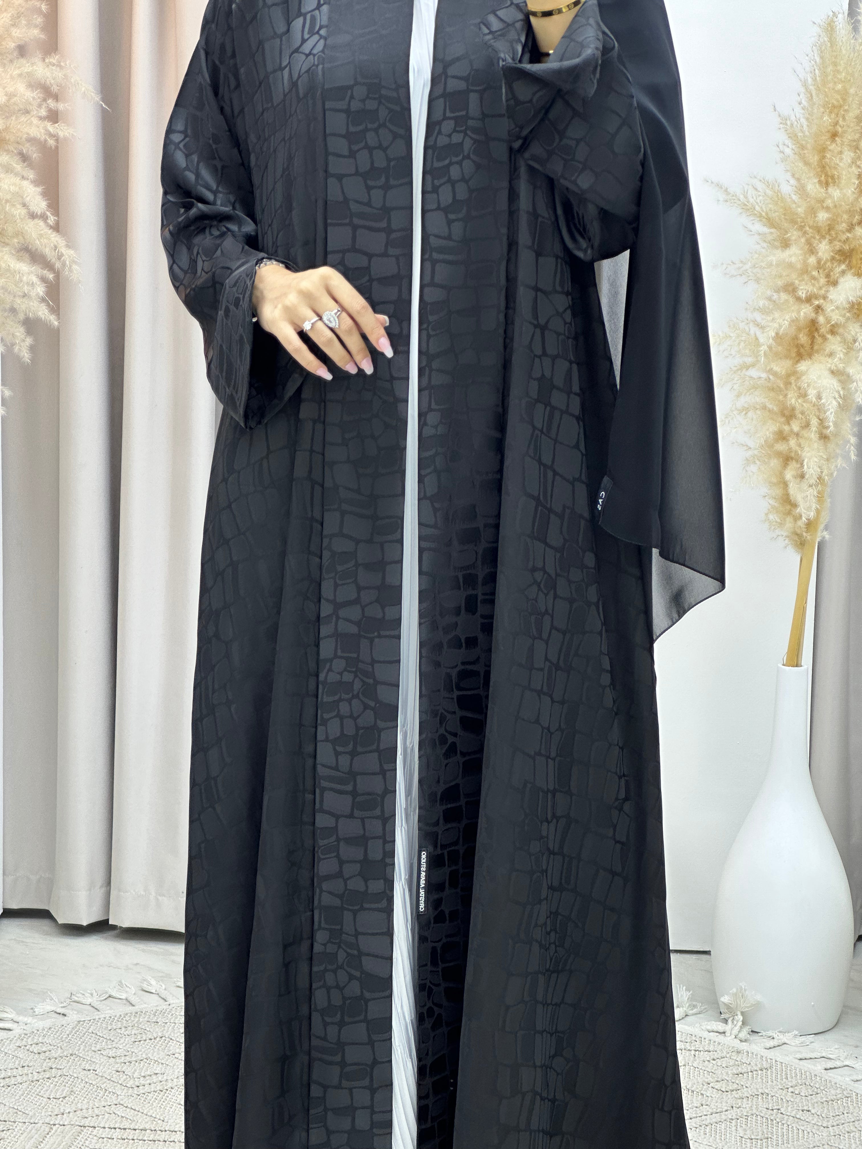 C Ramadan Black Eid Abaya 89