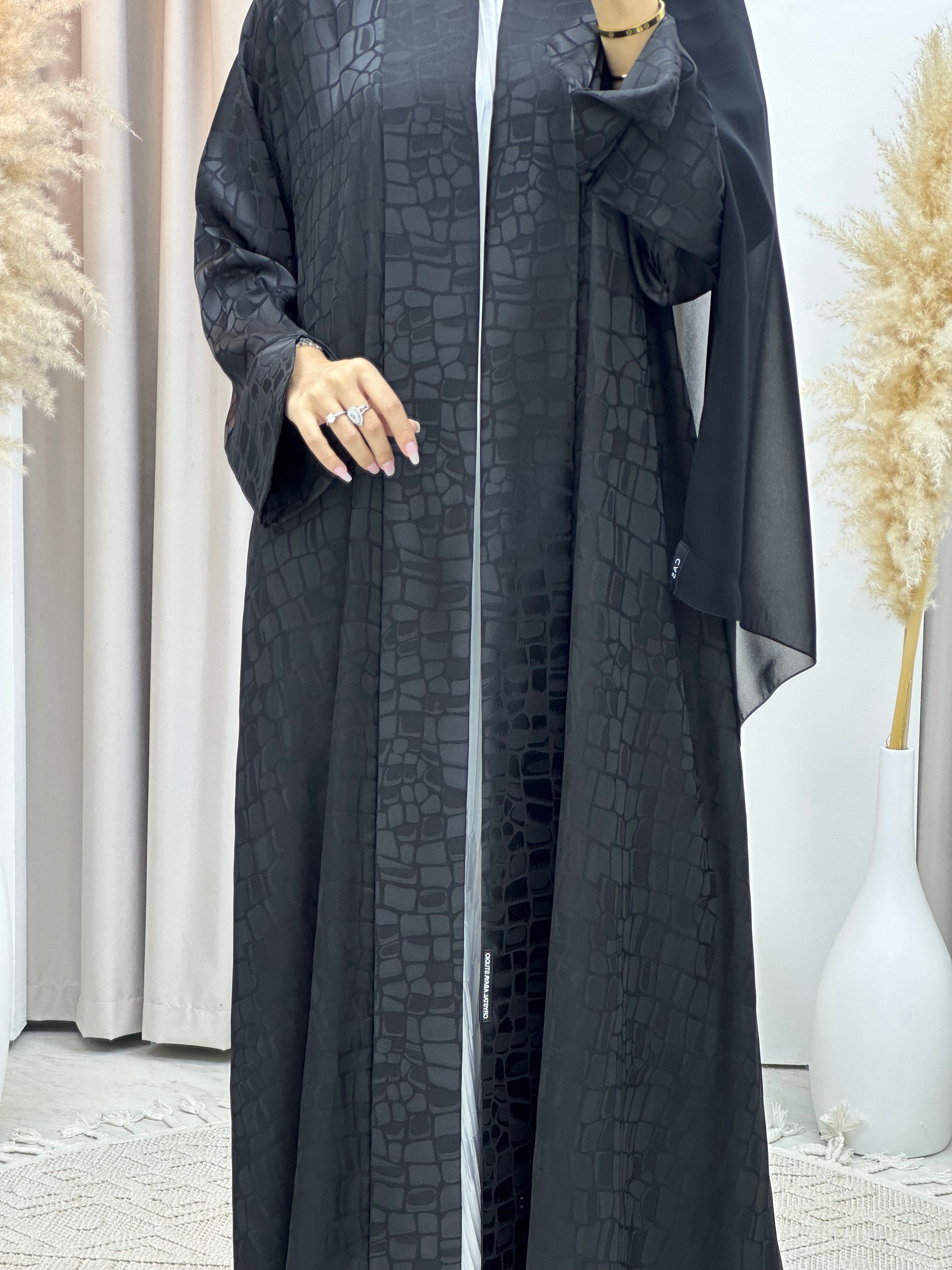 C Ramadan Black Eid Abaya 89