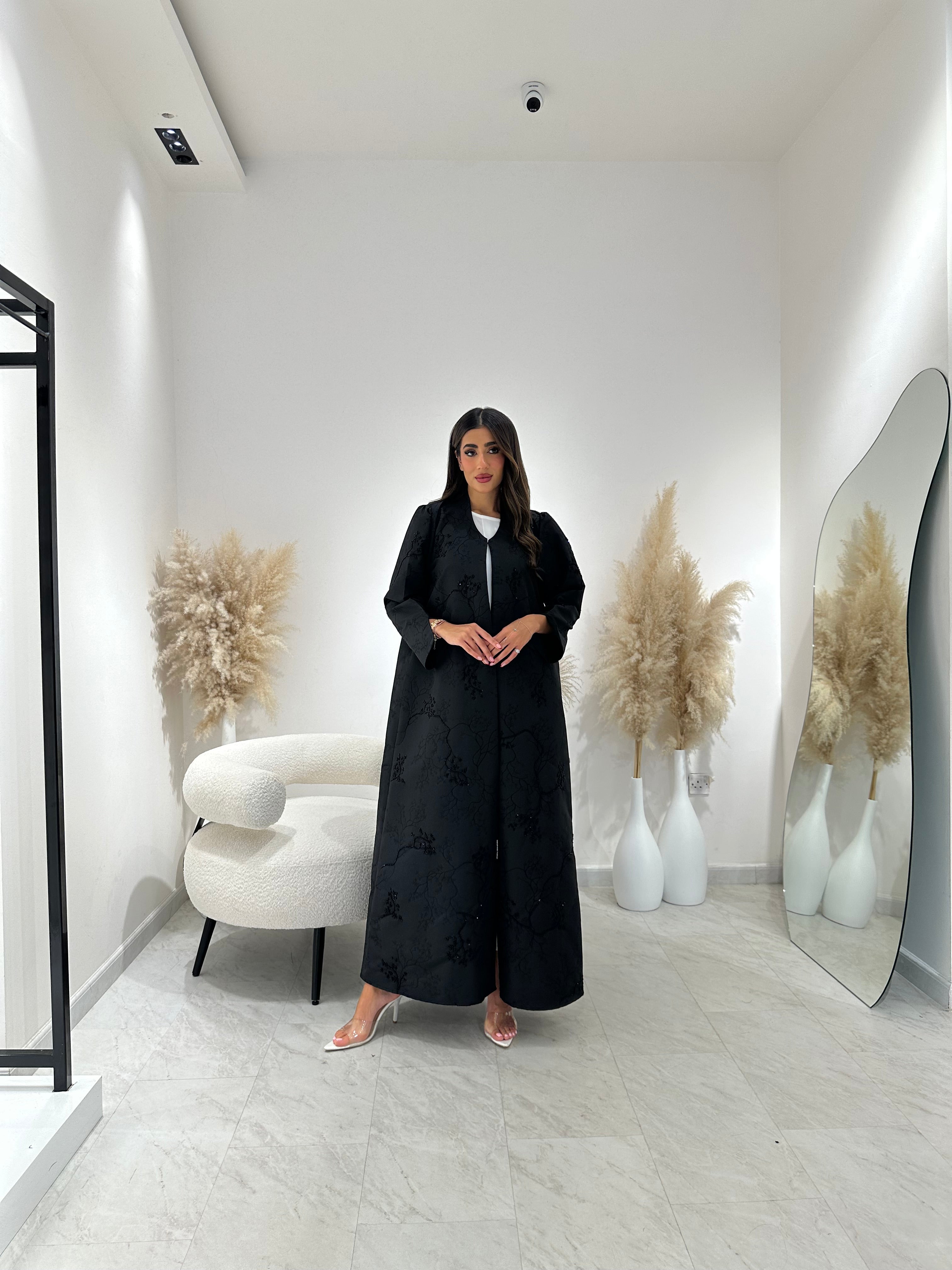 C 1267 Black Abaya