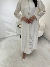 عباية بيضاء عاجي C 1026