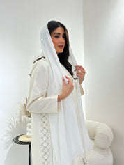 عباية بيضاء عاجي C 1026