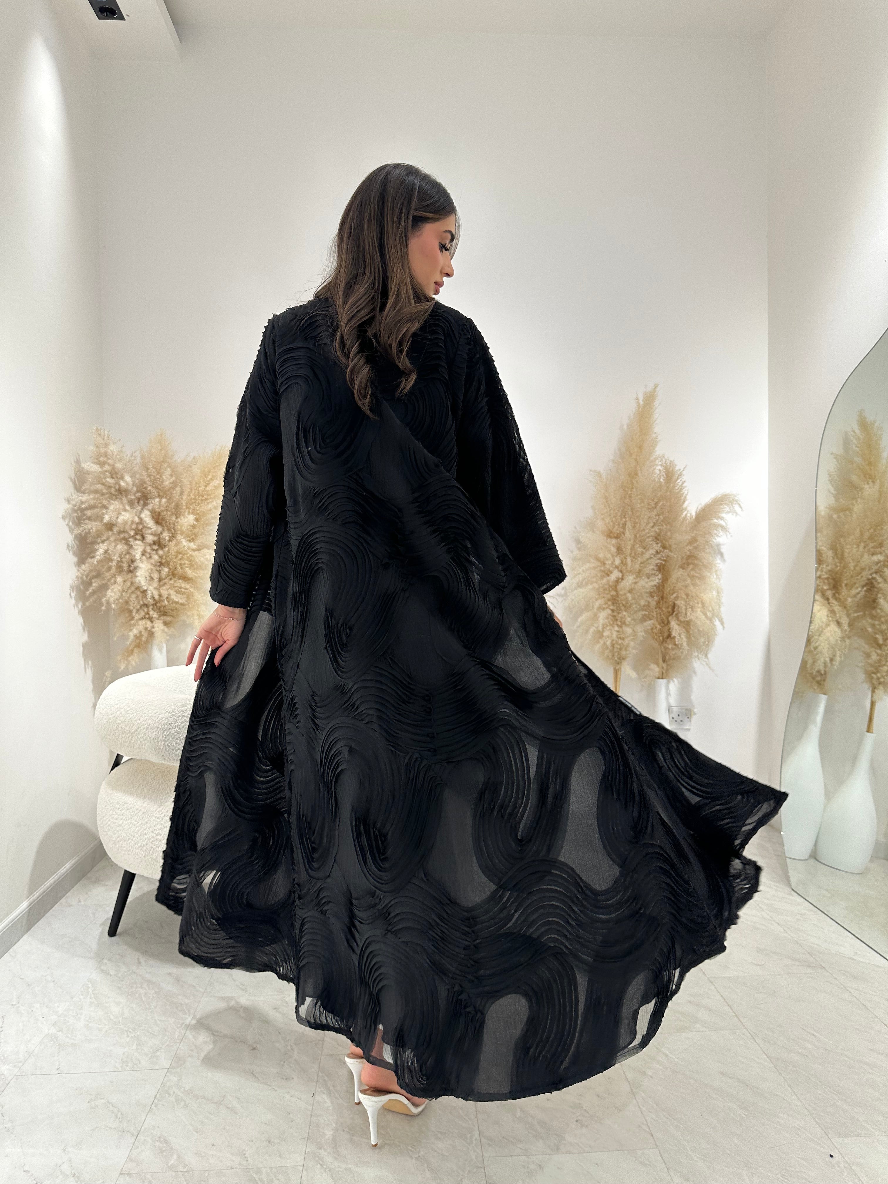 C 1270 Black Abaya