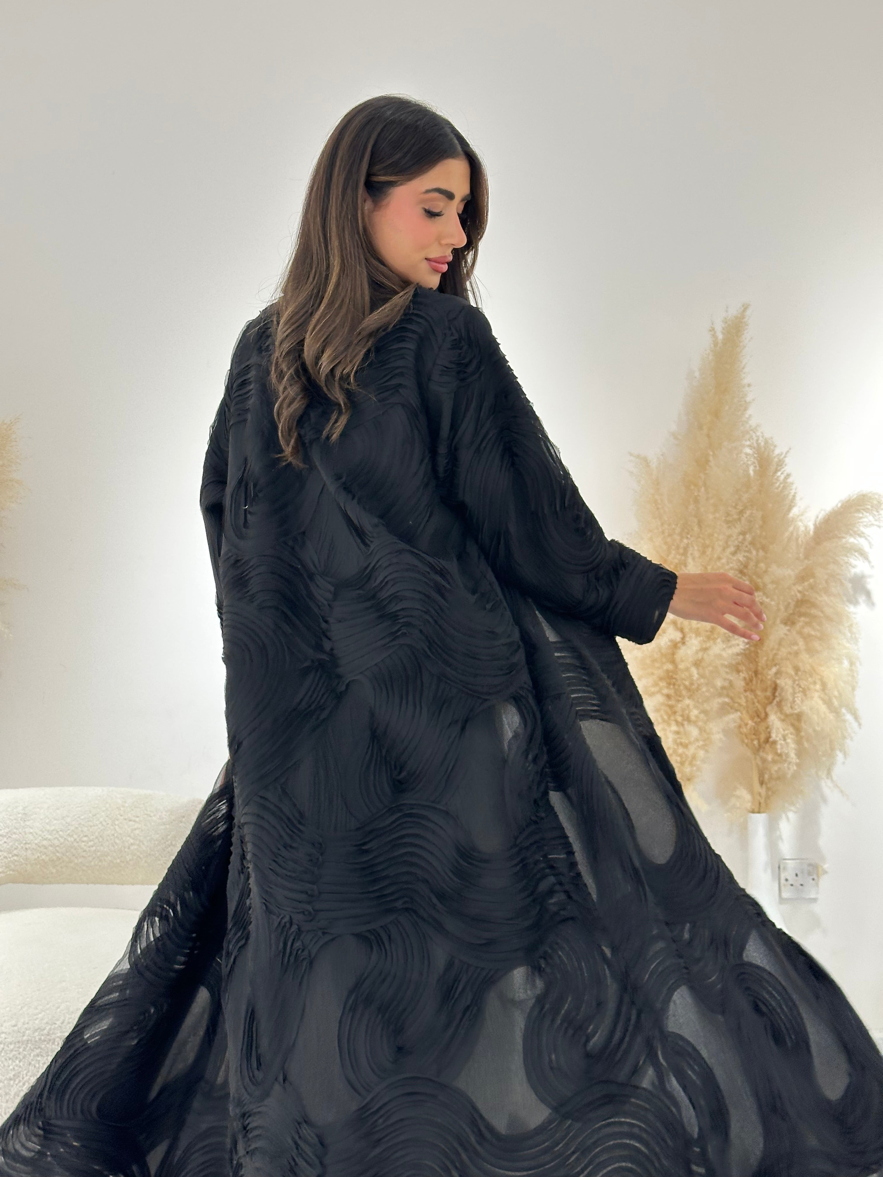 C 1270 Black Abaya