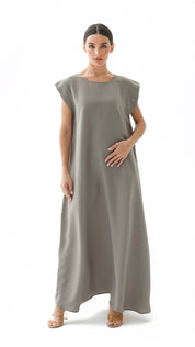 C 005-06 Premium Pistachio Under Abaya Dress