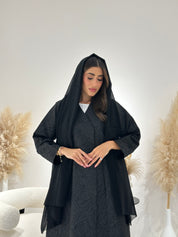 C 1271 Black Abaya