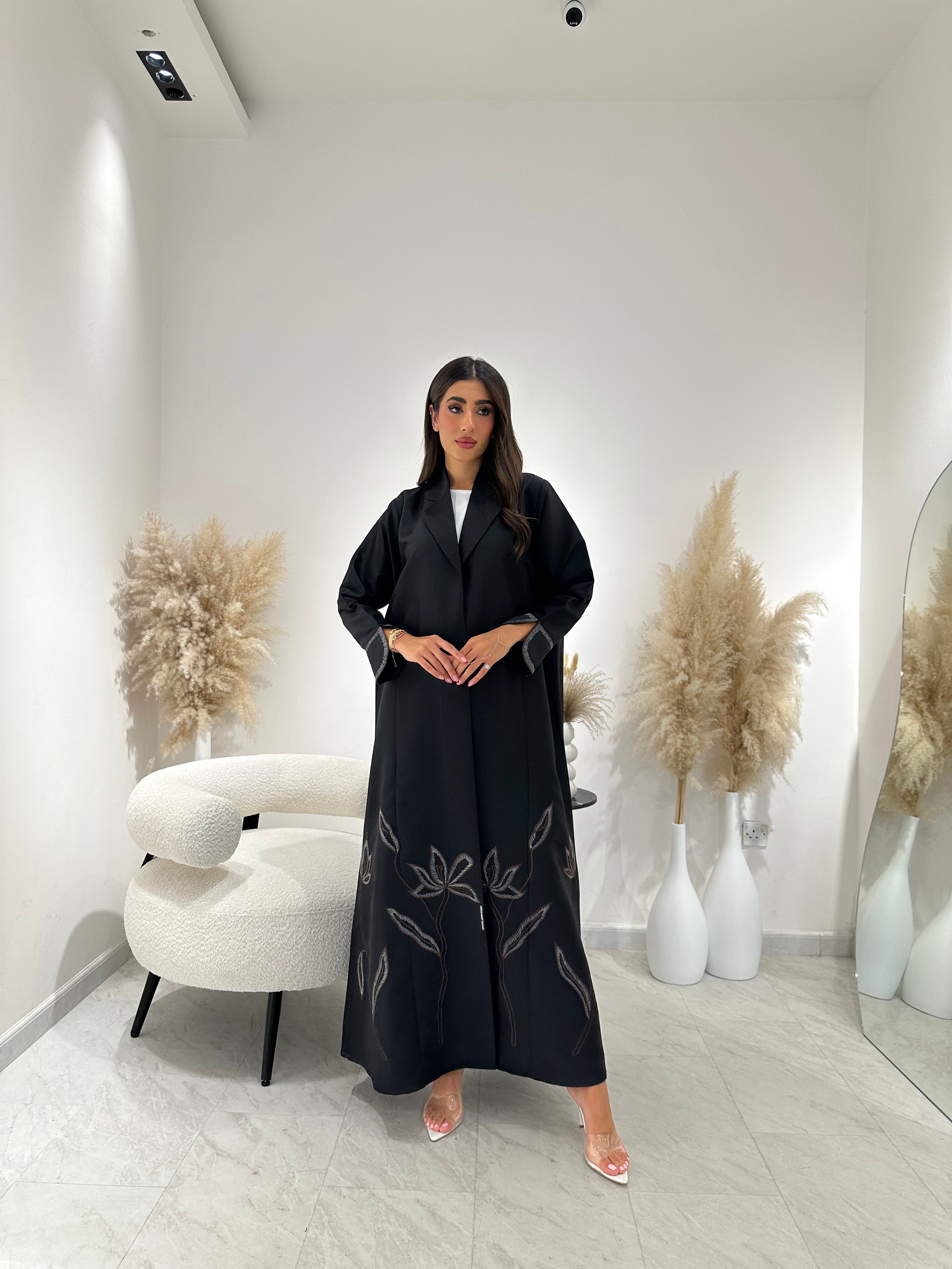 C 1273 Black Abaya