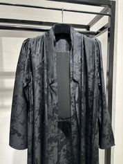 C 1449-02 Black Printed Abaya