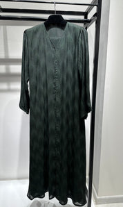 C 1443-03 Dark Green Abaya