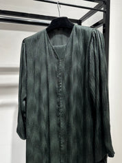 C 1443-03 Dark Green Abaya