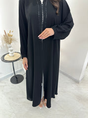 C 1014 Black Abaya