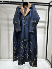 C 1264-05 Copper Printed Abaya