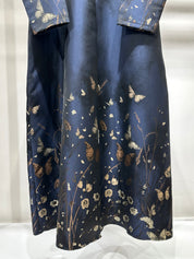 C 1264-05 Copper Printed Abaya