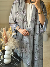 C 1158 Printed Abaya