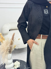 C 1212 Black Abaya