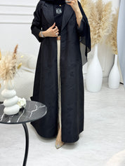C 1216 Black Coat Abaya