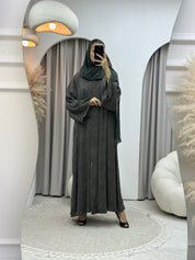 C Green Matte Premium Abaya