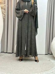 C Green Matte Premium Abaya