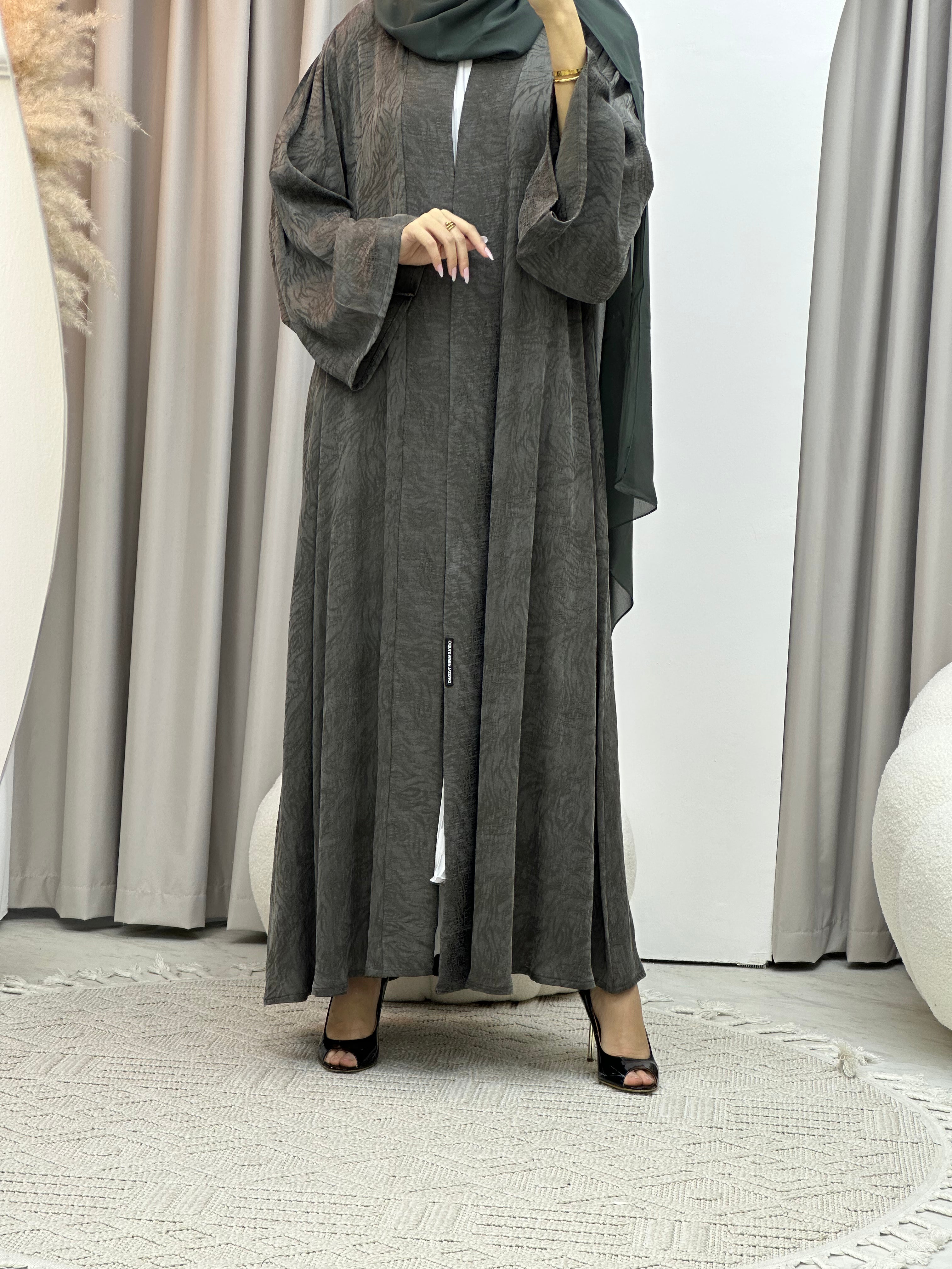 C Green Matte Premium Abaya