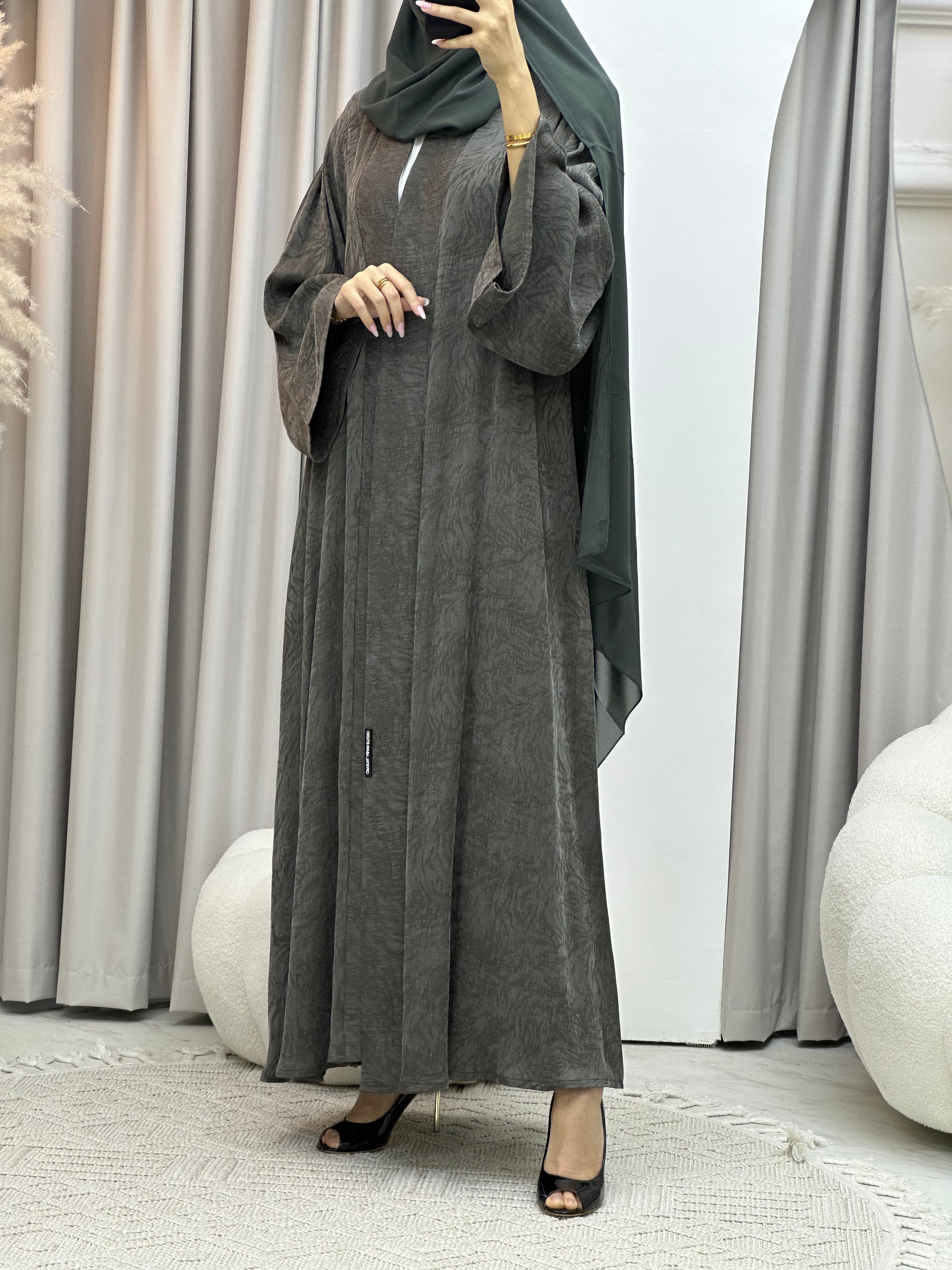 C Green Matte Premium Abaya