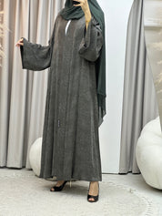 C Green Matte Premium Abaya